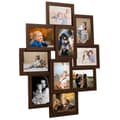 Miniatyrbild 1 av 2: Fotoram för 10x(13x18 cm) bilder mörkbrun MDF