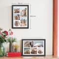 Miniatyrbillede 5 af 5: Fotoramme - A4 - Traceless Wall Hooks - Aszwart