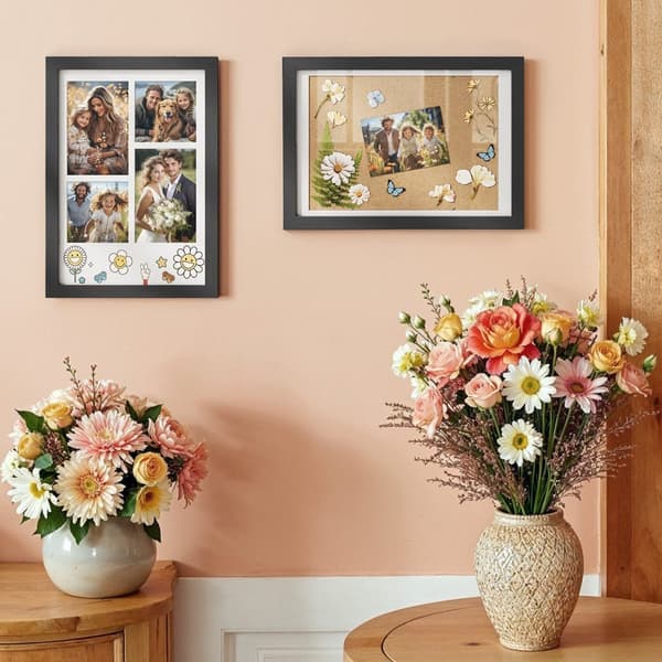 Fotoramme - A4 - Traceless Wall Hooks - Aszwart