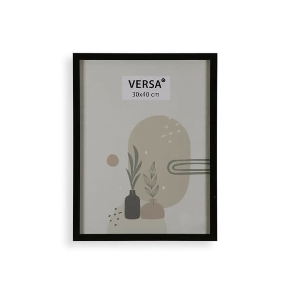 Fotoramme Versa Sort Træ MDF Vintage