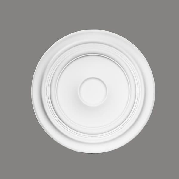 Mardom Rosett Kuppelplafond B3038 Profoam 615 x 40 x 615 mm Vit Rund takrosett