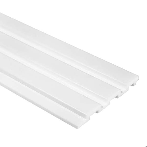 Mardom Medio Väggpanel L0201T Polyforce 121 x 12 x 2000 mm vit Akustisk panel att måla