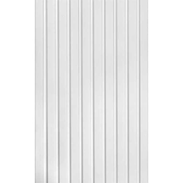 Mardom Medio Väggpanel L0201T Polyforce 121 x 12 x 2000 mm vit Akustisk panel att måla