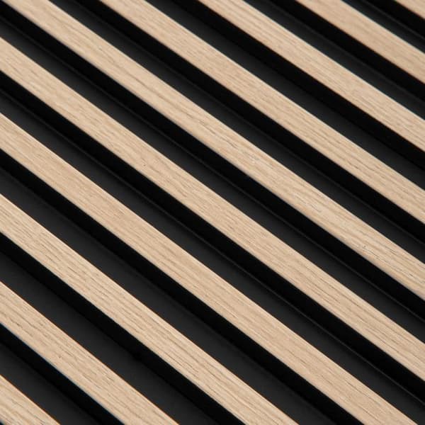 PROVISTON Akustiska väggpaneler 3D Kit 12 x 120 x 2700 mm per panel Ljust ek Av hög kvalitet Robust Hållbar 13 stycken...