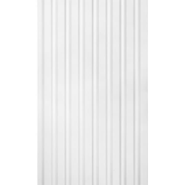 Mardom Largo Väggpanel L0301T Polyforce 115 x 20 x 2000 mm vit Akustisk panel