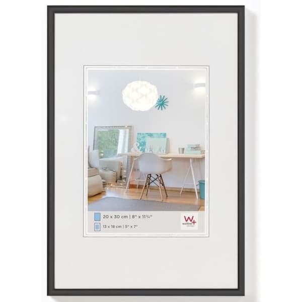 Walther Design Fotoram New Lifestyle 50x60 cm Svart