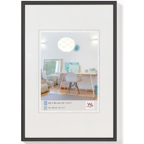 Walther Design Fotoram New Lifestyle 50x60 cm Svart