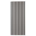 Miniatyrbild 1 av 6: PROVISTON Akustiskt väggpanel 600 x 1200 x 21 mm MDF 3D akustiska paneler olika s Ljus ek