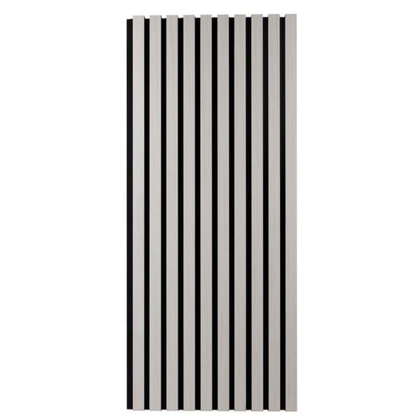 PROVISTON Akustiskt väggpanel 600 x 1200 x 21 mm MDF 3D akustiska paneler olika s Ljus ek