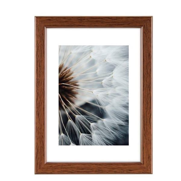 "Breeze" fotoram i plast, hasselnöt, 10 x 15 cm