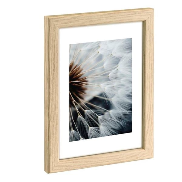 "Breeze" fotoram i plast, ek, 13 x 18 cm