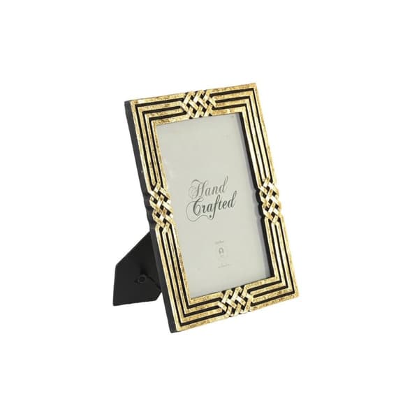 Fotoram DKD Home Decor 14,7 x 1,5 x 19,7 cm Gyllene Harts Neoklassisk