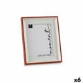 Miniatyrbild 1 av 2: Fotoram Glas Röd Vit Plast (2,5 x 26,2 x 21 cm) (6 antal)