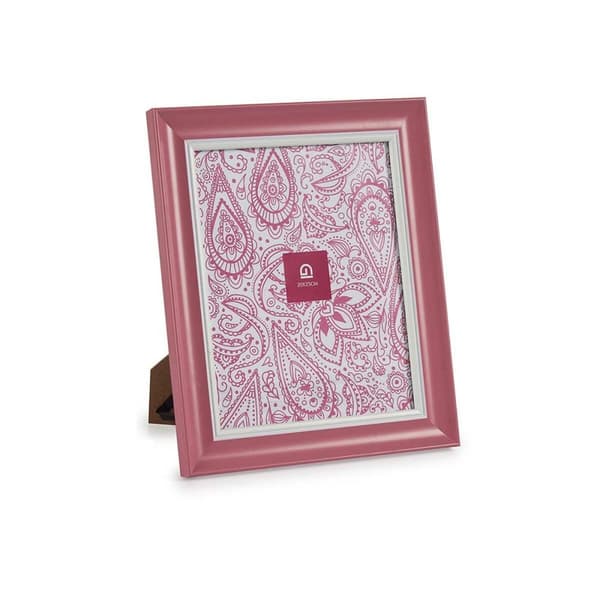 Fotoram Glas Rosa Plast (6 antal) (2 x 31 x 26 cm)