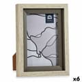 Miniatyrbild 1 av 2: Fotoram 13,5 x 18,8 x 2 cm Glas Grå Beige Plast (6 antal)