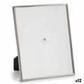 Miniatyrbild 1 av 2: Fotoram Silvrig Glas Stål 23 x 28 x 15 cm (12 antal)