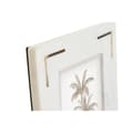 Miniatyrbild 3 av 4: Fotoram Home ESPRIT Vit Gyllene Mässing Marmor Naturell Shabby Chic 20 x 2 x 25 cm