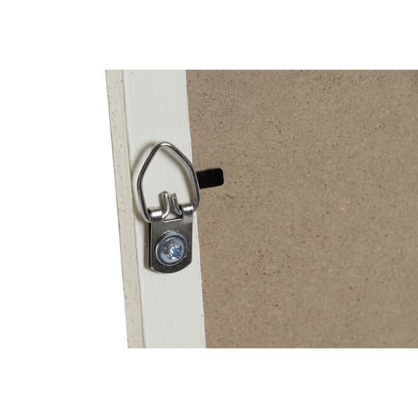 Fotoram Home ESPRIT Beige Glas Trä MDF Skandinavisk 50 X 2 X 22 cm