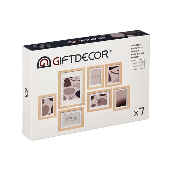 Fotoram SF5014-7 Naturell Trä MDF Eukalyptus trä (6 antal)