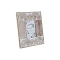 Miniatyrbillede 1 af 2: Fotoramme DKD Home Decor Krystal Elefant Brun Hvid Mangotræ Indianer mand (23 x 1,5 x 28 cm)