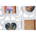 Miniatyrbillede 2 af 3: Fotoramme DKD Home Decor 8 fotos Krystal Hvid PP (58 x 2 x 37,5 cm) (2 enheder)
