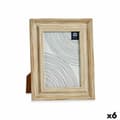 Miniatyrbillede 1 af 2: Fotoramme Krystal Gylden Træ Brun Plastik (19 x 2 x 24 cm) (6 enheder)