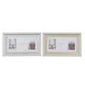 Miniatyrbild 1 av 3: fotoram 47 x 2 x 29 cm traditionellt polystyren guld silver glas (2 enheter)