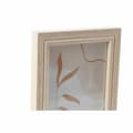 Miniatyrbild 3 av 3: väggfotohållare 32,5 x 1,5 x 45 cm naturglas brun modernt trä mdf
