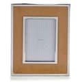 Miniatyrbild 2 av 2: Giftdecor Tavelram 18 x 13 cm i gul ockra mocka/aluminium