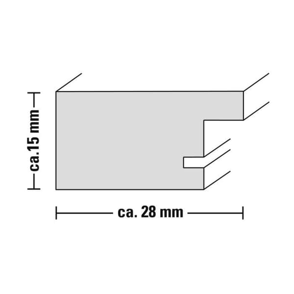 Fotoram - Hama - Chalet - Plast - Brun - 10 x 15 cm - Rektangulär