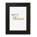Miniatyrbild 1 av 4: Ramar - Milano - Svart - 13 x 18 cm - Elegant - Raffinerad plast