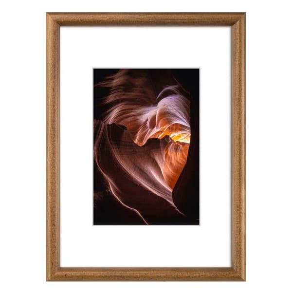 Fotoram i trä "Phoenix", mörk ek, 10 x 15 cm