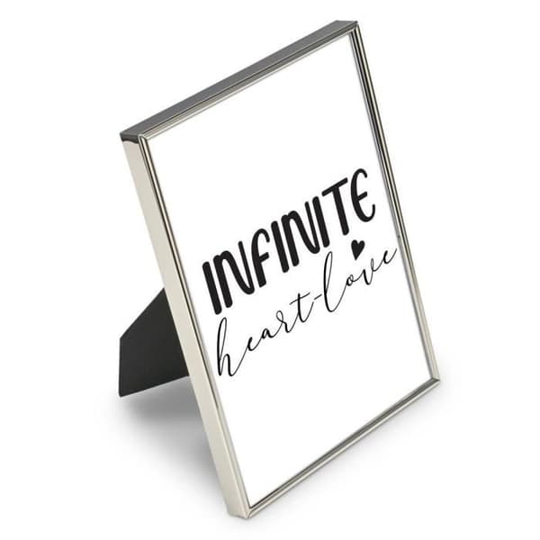 FotRahmen - HAMA - Infinity - Silver Glänzend - 13 x 18 cm - Samt - Klassisk