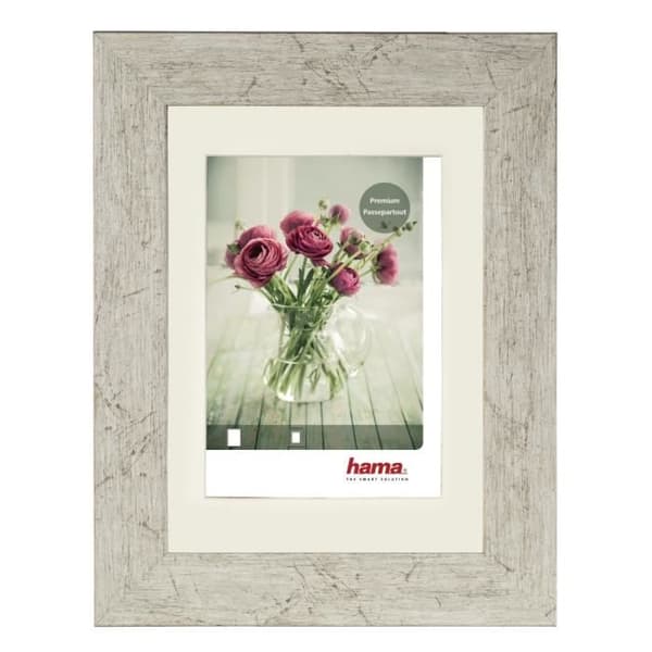 Hama Chalet, Plast, Taupe, Ram för ett enda foto, 13 x 18 cm, Rektangulär, Reflekterande