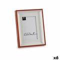 Miniatyrbillede 1 af 2: Fotoramme Krystal Rød Hvid Plastik (2,5 x 21 x 16 cm) (6 enheder)