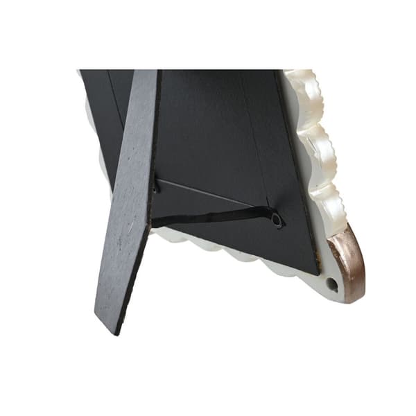 Fotoramme DKD Home Decor 22,8 x 2,6 x 28,6 cm Krystal Kobber Hvid Harpiks Romantisk