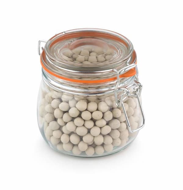 Keramikkula - Tala tart baskedja - 10A01078 - Glasburk med matlagningsbollar