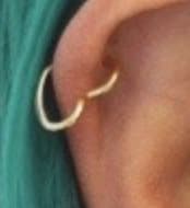 hjärta piercing NYHET näsa, mun, öra, navel DESIGN