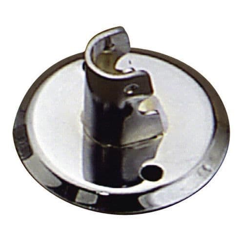 Stångstöd Ø 12 mm krom sida r