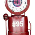 Miniatyrbillede 2 af 3: Rød dispenser dekorationsur