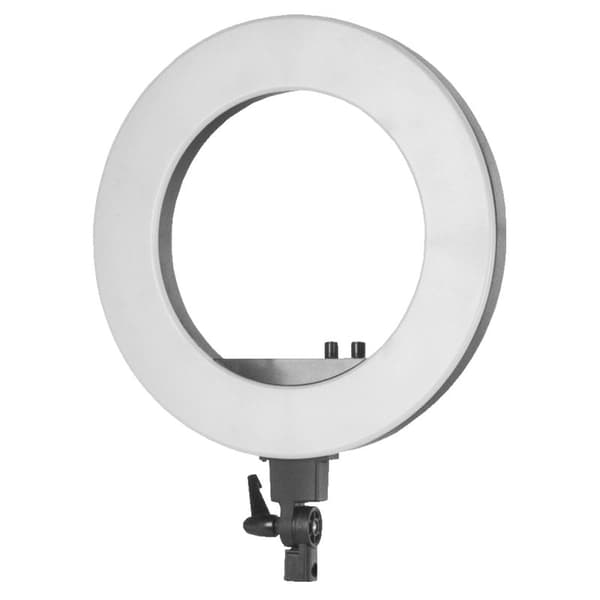 Rengasvalo 18' 48W LED musta + kolmijalka