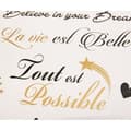 Miniatyrbild 1 av 2: Tillfälliga tatueringar - Inspirerande citat - Förgyllning