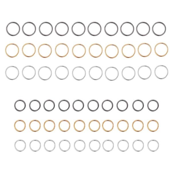 60-pack falske piercing ører leppe nese septum leppe