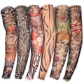 Miniatyrbild 3 av 4: Manschettset Tillfälliga falska tatueringar Tatuering Arm Sleeve Slip Unisex Random Color (6 st)