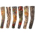 Miniatyrbild 1 av 4: Manschettset Tillfälliga falska tatueringar Tatuering Arm Sleeve Slip Unisex Random Color (6 st)