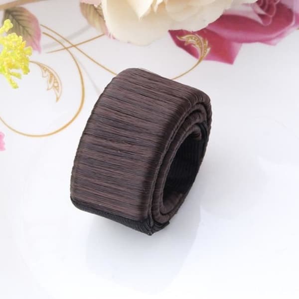 Nytt flickhår DIY Donut Style Old Foam French Twist Magic Tools Bulle Maker