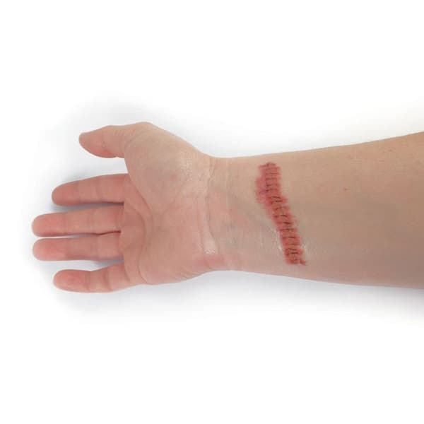 Tatuerad ärr Skräck