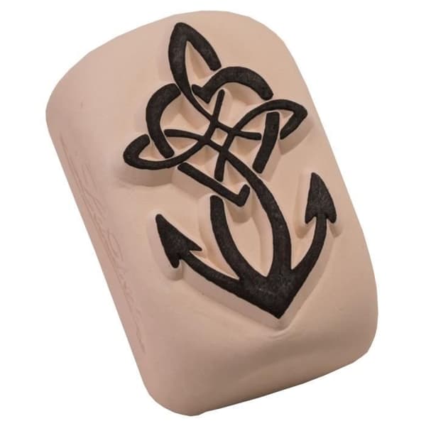 Tillfällig tatuering - LADOT - Anchor Love - Hypoallergen - Vattentät - Storlek Medium