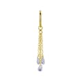 Pikkukuva 2 / 2: Charm ketju valkoisilla zirkoneilla - kulta - D-073 30 mm