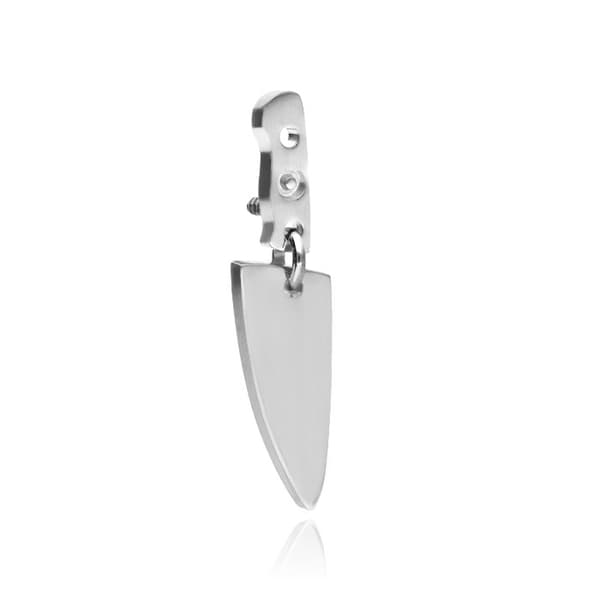 Titan knivmutter - silver - TNA-089 1,2 mm